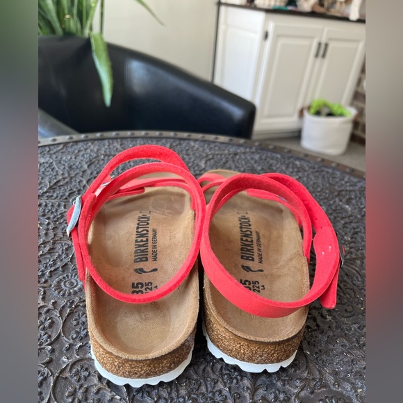 BIRKENSTOCK BLANCA SANDALS IN RASPBERRY 35 EU 4-4.5 US - Picture 5 of 7